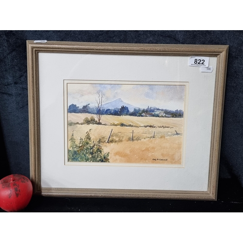 822 - Betty McCormack (Irish, Postwar) An original Betty McCormack watercolour on paper painting. Features... 