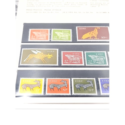 523 - A second definitive issue (Pre-decimalisation) Henrich Gerl - A full set 1968-1969 Irish Mint  stamp... 