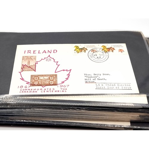 525 - An excellent  collection of Irish first day covers as listed per photograph. Inc some very sought af... 