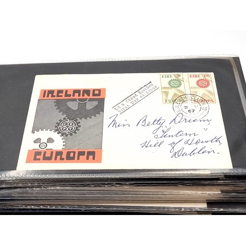 525 - An excellent  collection of Irish first day covers as listed per photograph. Inc some very sought af... 