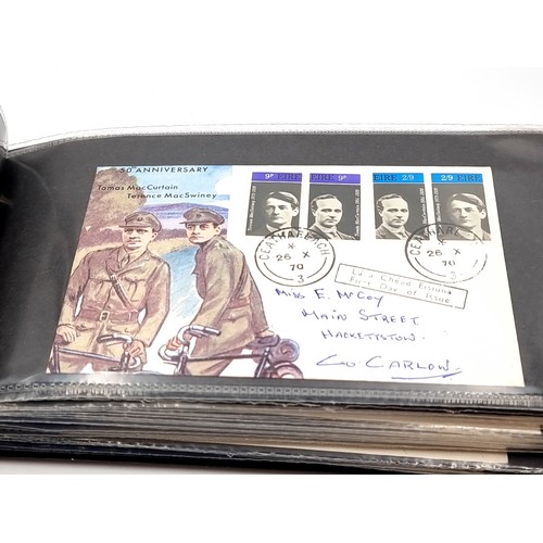 525 - An excellent  collection of Irish first day covers as listed per photograph. Inc some very sought af... 