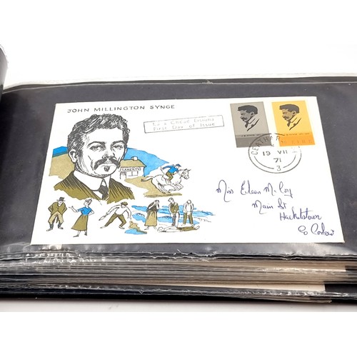 525 - An excellent  collection of Irish first day covers as listed per photograph. Inc some very sought af... 