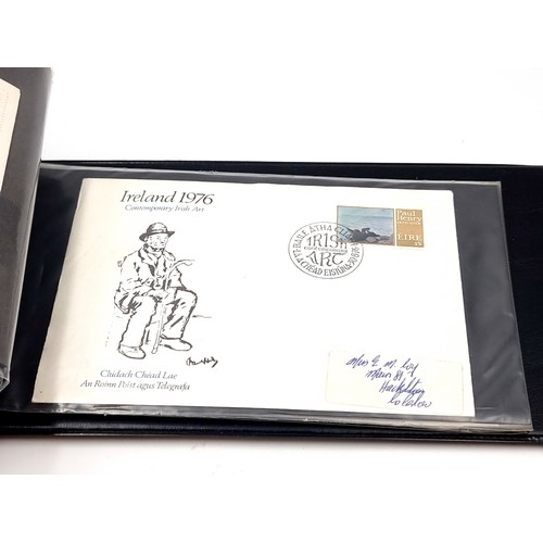 525 - An excellent  collection of Irish first day covers as listed per photograph. Inc some very sought af... 