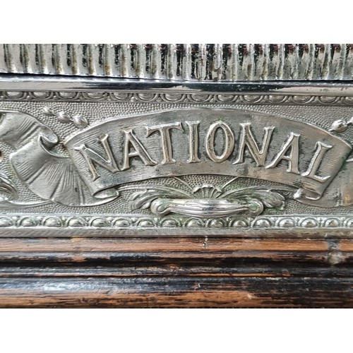 565 - Star Lot: A magnificent early 20th century chrome 'National' Cash Register Co. Dayton, Ohio, U.S.A. ... 