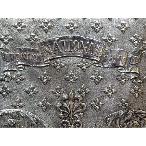 565 - Star Lot: A magnificent early 20th century chrome 'National' Cash Register Co. Dayton, Ohio, U.S.A. ... 