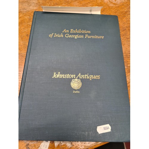 178 - Two interesting books on the Irish Georgian period / era including Johnston Antiques 'An Exhibition ... 