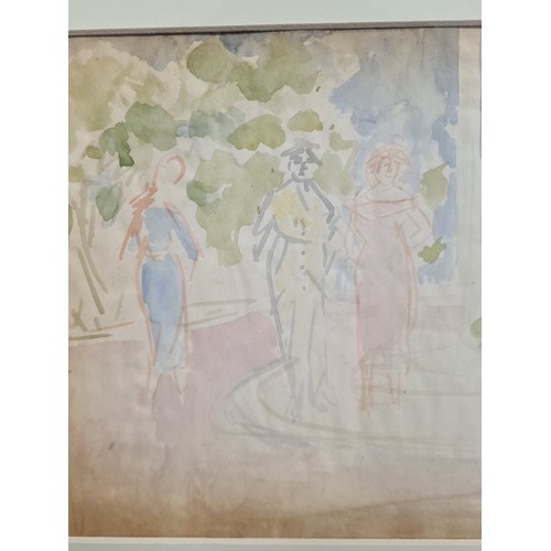 104 - Star Lot: Stella Steyn (Irish b.1907 - d.1987). A fabulous original watercolour on paper painting at... 