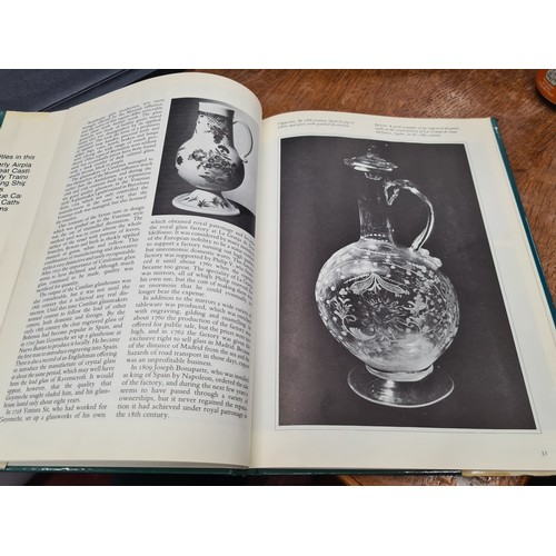 180 - Two books on glass and crystal including Swarovski's 1995 Corporate Editorial Brochure of the 100 ye... 