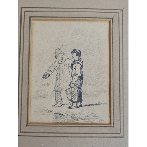 123 - Star Lot: David Cox (Birmingham School b. 1783 - d. 1859) A brilliant set of pencil on paper drawing... 