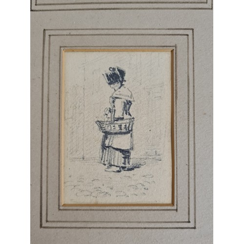 123 - Star Lot: David Cox (Birmingham School b. 1783 - d. 1859) A brilliant set of pencil on paper drawing... 