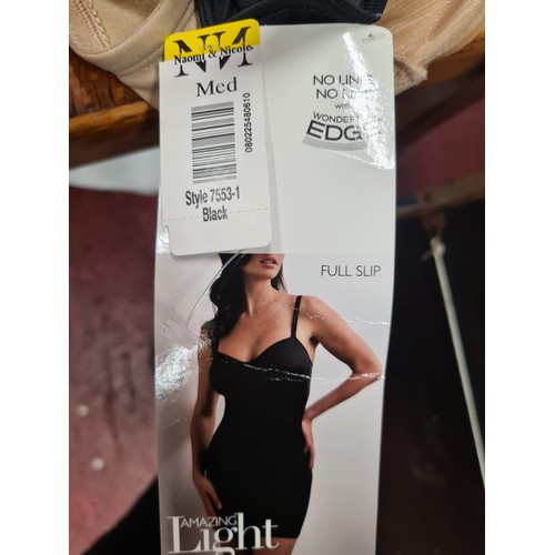 225 - Six pieces of  brand new with tags ladies shapewear. Including brands such as 'Miraclesuit' and Naom... 