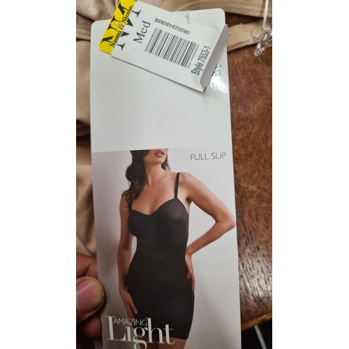 225 - Six pieces of  brand new with tags ladies shapewear. Including brands such as 'Miraclesuit' and Naom... 