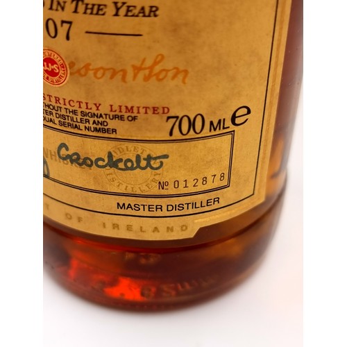 543 - Super Star Lot : A sealed 700CL bottle of Midleton Very Rare Irish Whiskey. Year - 2007. Signed by M... 