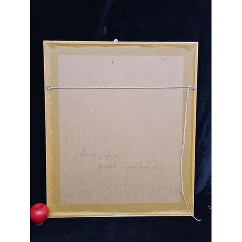 1000 - Star Lot: A captivating original James Gilna (Irish, contemporary) raw pigment and casein on paper p... 