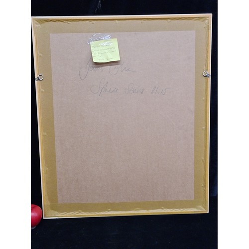 1001 - Star Lot: A captivating original James Gilna (Irish, contemporary) raw pigment and casein on paper p... 