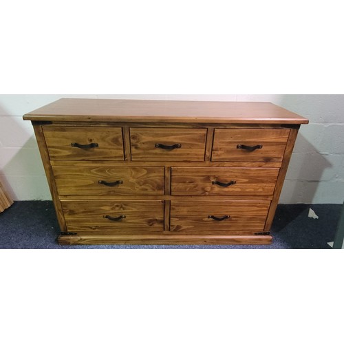 1003 - Star Lot : An as new Galveston Solid wood 7 drawer dresser €1049 in Harvey Norman and matches the be... 