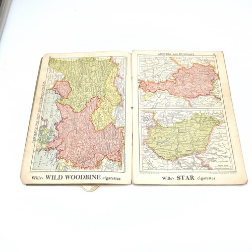 19 - A vintage Will's Atlas produced by W.D. & H.O Wills. Atlas contains 16 double sided pages together w... 