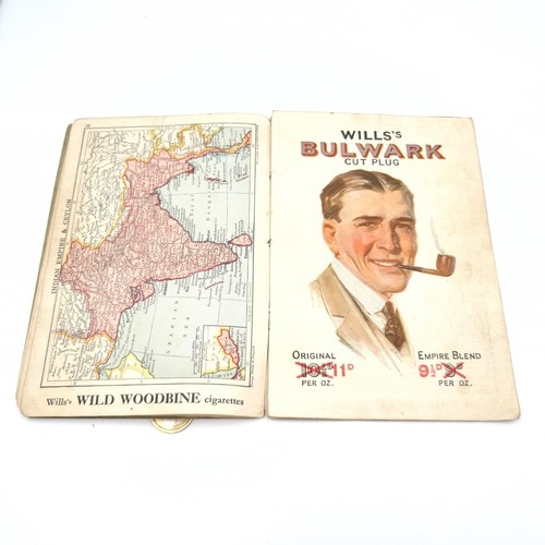 19 - A vintage Will's Atlas produced by W.D. & H.O Wills. Atlas contains 16 double sided pages together w... 