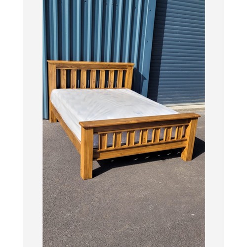 1002 - Star lot : A 5 feet x 6'6  Galventson bedframe, RRP €929 and a high quality 5 ft x 6'6 pocket Sprung... 