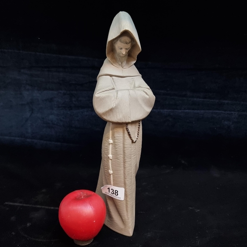 138 - A large Lladro figurine of 'The Monk' by Salvador Debon. Stamp to base.