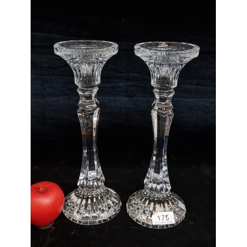 175 - A gorgeous pair of Tipperary Crystal 12