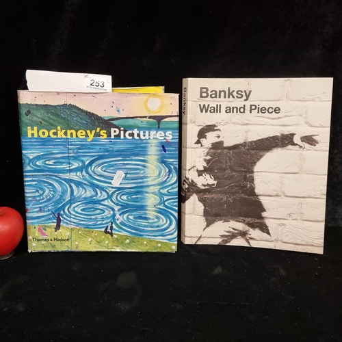 253 - Two brilliant art books 'Hockney's Pictures' a Thames & Hudson edition published 2004  and 'Banksy W... 