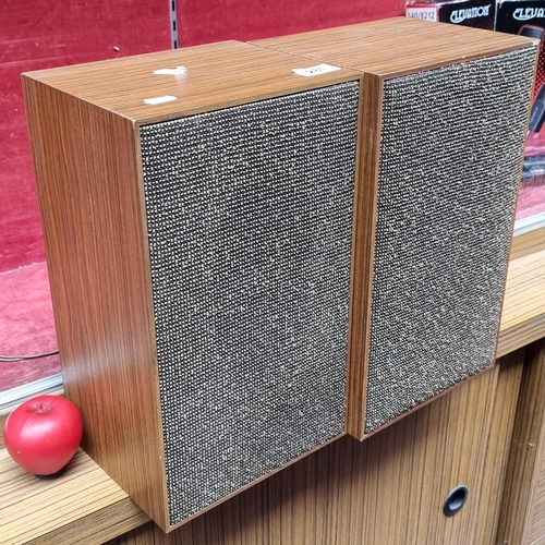 281 - A vintage pair of Thorn sound speakers Model no. 44577 34577.