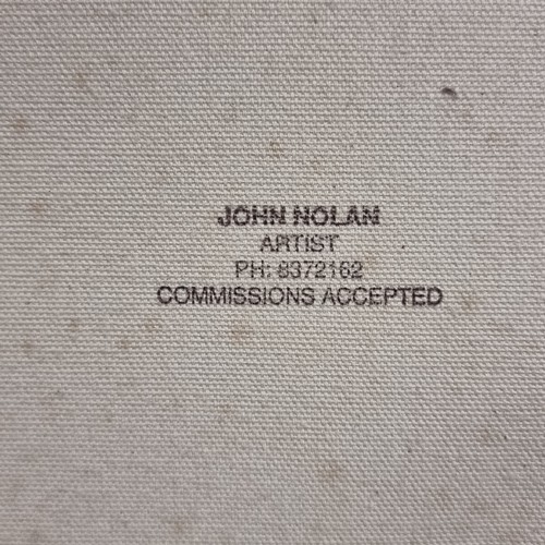 62 - Star Lot: John Nolan (b.1958, Irish) A sweet original John Nolan (b.1958, Irish) oil on canvas paint... 
