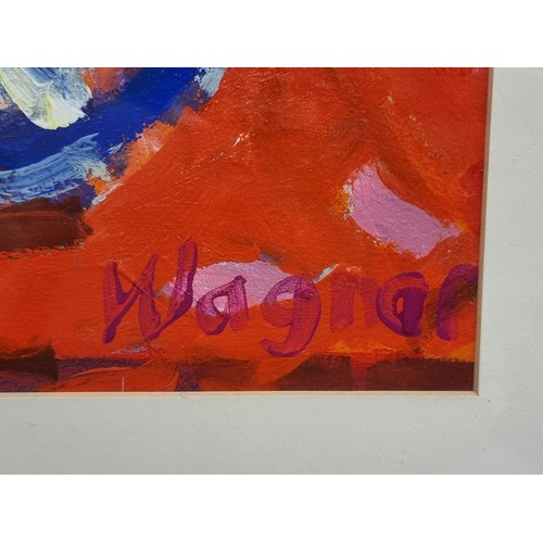 87 - Star Lot: Herman Wagner (Contemporary b.1942) An original large Herman Wagner (Contemporary b.1942) ... 