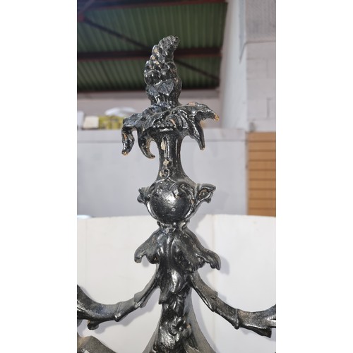 Super Star Lot: A Victorian 'CoalBrookdale' Cast Iron Hall stand ...