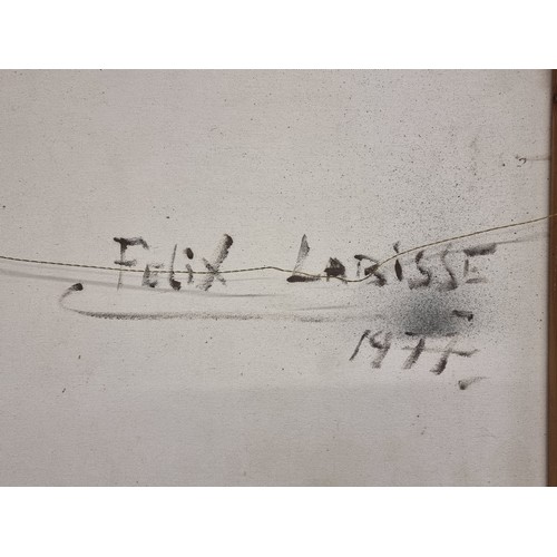 119 - Star Lot: Correction after Félix Labisse (b1905 –  1982) A remarkable large original oil on canvas p... 