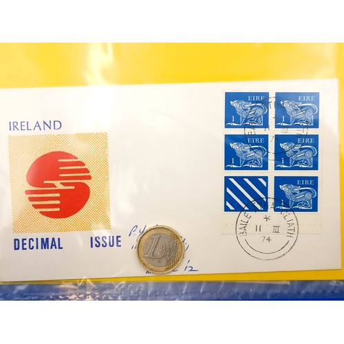 924 - A first class collection of approximately 30 Irish first day covers, mainly 60s and 70s, Irish Times... 