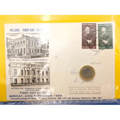 924 - A first class collection of approximately 30 Irish first day covers, mainly 60s and 70s, Irish Times... 