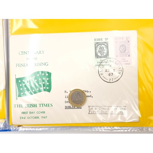 924 - A first class collection of approximately 30 Irish first day covers, mainly 60s and 70s, Irish Times... 