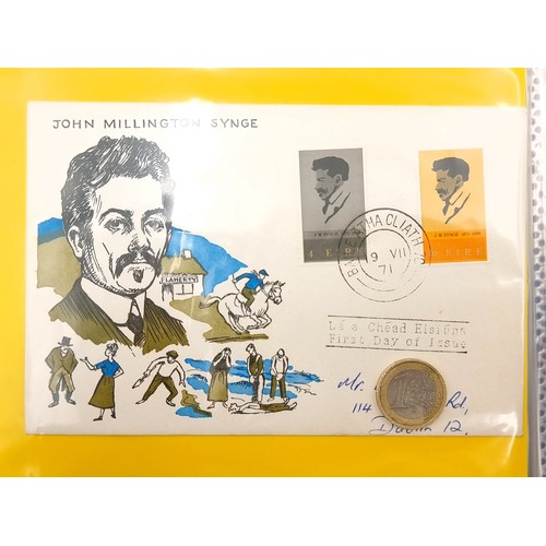 924 - A first class collection of approximately 30 Irish first day covers, mainly 60s and 70s, Irish Times... 