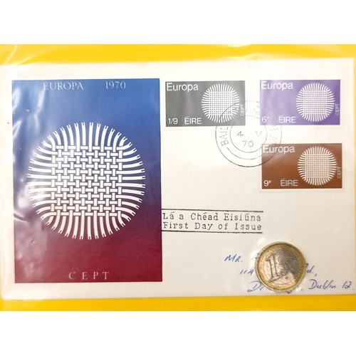 924 - A first class collection of approximately 30 Irish first day covers, mainly 60s and 70s, Irish Times... 