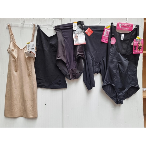 364 - A lot of five womens shapewear pieces all brand new with tags. Including Naomi & Nicole full nude sl... 