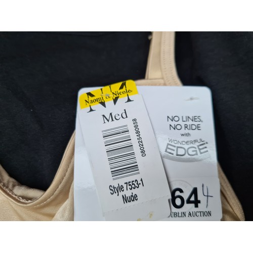 364 - A lot of five womens shapewear pieces all brand new with tags. Including Naomi & Nicole full nude sl... 