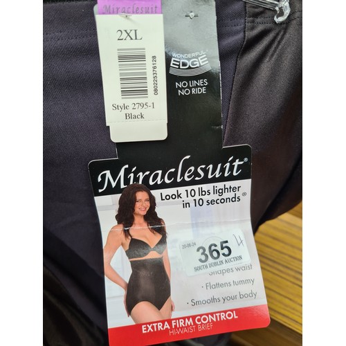 365 - A lot of four womens shapewear pieces all brand new with tags. Including Miraclesuit extra firm cont... 