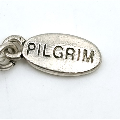 8 - A Danish pilgrim silver bracelet with pilgrim marked to reverse. Weight - 13 grams.