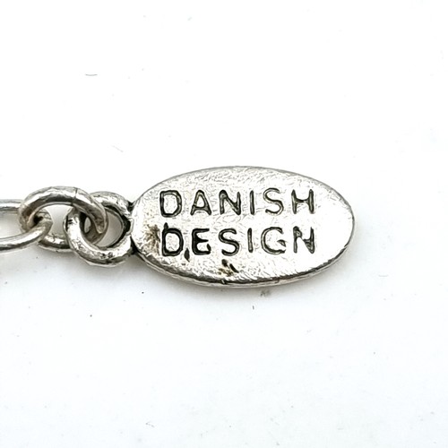 8 - A Danish pilgrim silver bracelet with pilgrim marked to reverse. Weight - 13 grams.