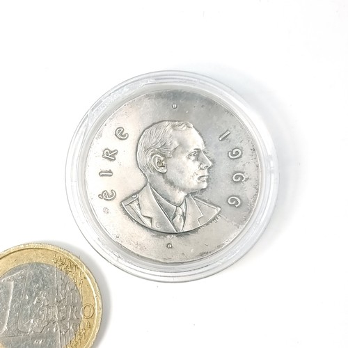 42 - A Padraig Pearse 1966 commemorative coin. Silver content - 83%. Weight - 18.48 grams.
