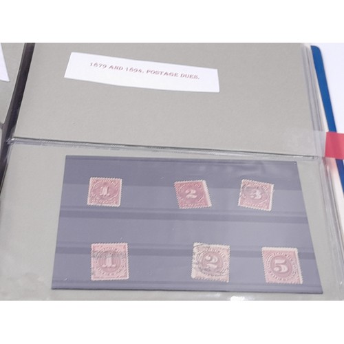 1073 - A United States premium stamp album collection. Consists of early sets together with regular mid 40s... 