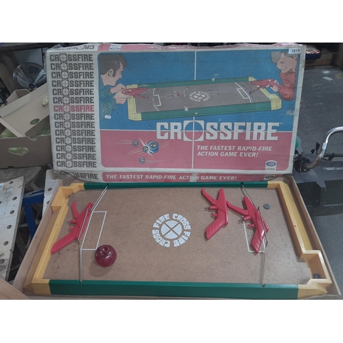 1010 - A fantastic 1970s vintage table game of Crossfire. Described as ''The Fastest rapid-Fire Action Game... 