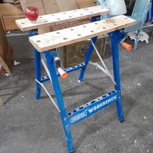 1017 - A high quality Draper folding work bench.