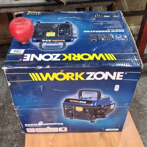 780 - A Brand new Workzone 800W Generator. Model WGG-800 with a 2-stroke engine. Efficient power source wi... 