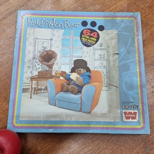 888 - An authorized edition Whitman 64-piece Paddington Bear puzzle. The Following Lots are from a fabulou... 