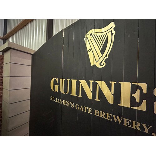 1078 - Super Star Lot : A fabulous  actual size St James Gate Brewery Dublin Display gate. This is a very i... 