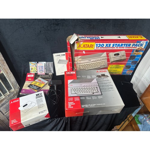 937 - Star lot : An Atari 130 XE starter pack, an introduction to home computing along with an invitation ... 