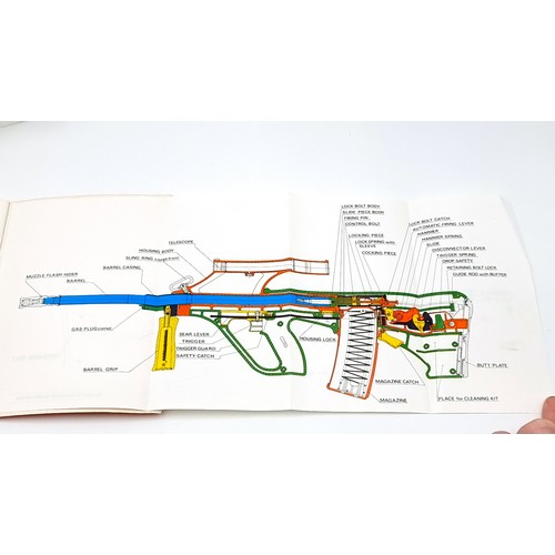 12 - A rare user's manual for the 'Army Universal Assault Riffle (Steyr)'. Manual in complete, clean cond... 